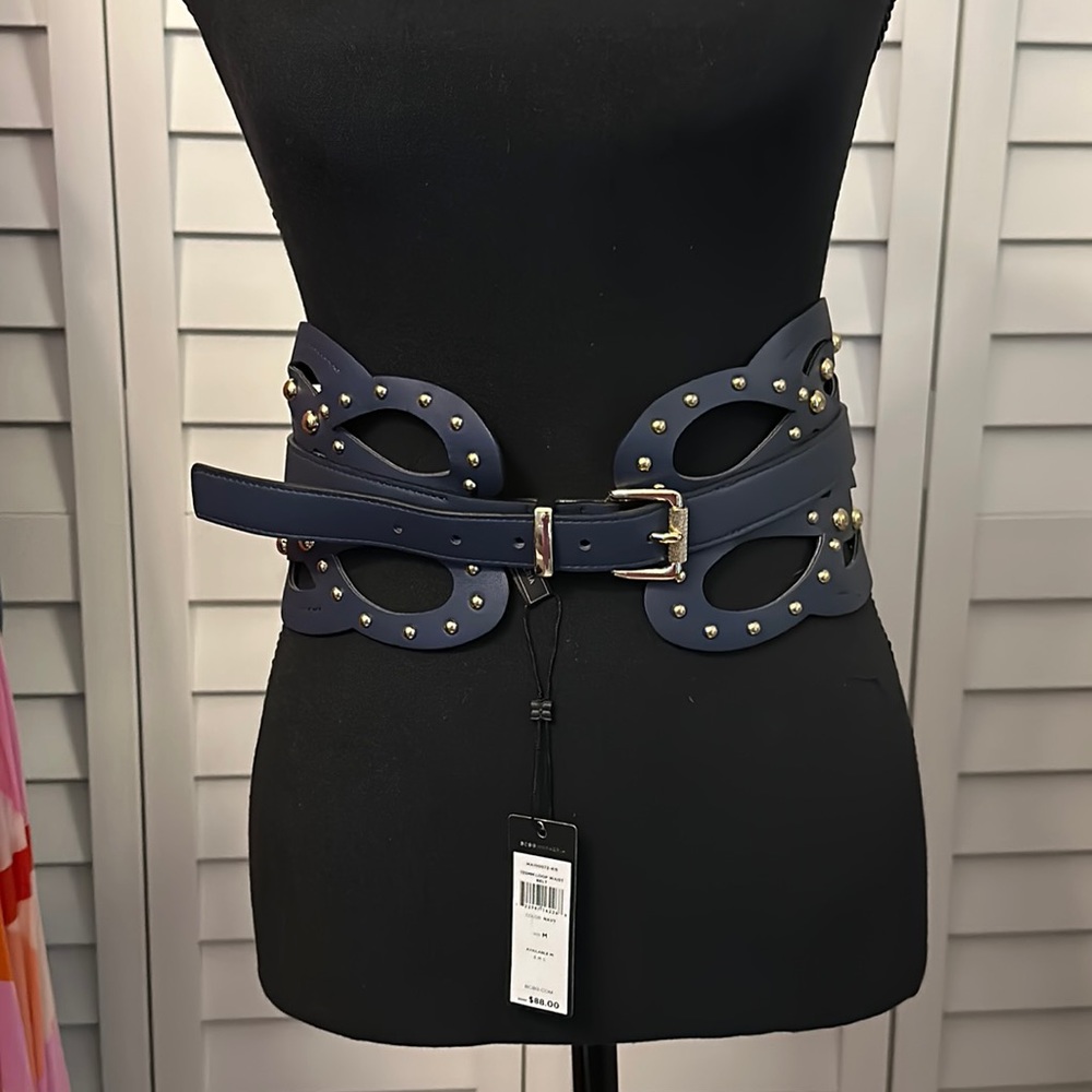 NWT BCBG MAXAZRIA 135 MM LOOP WAIST BELT